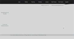 Desktop Screenshot of infinitytelecom.com.br